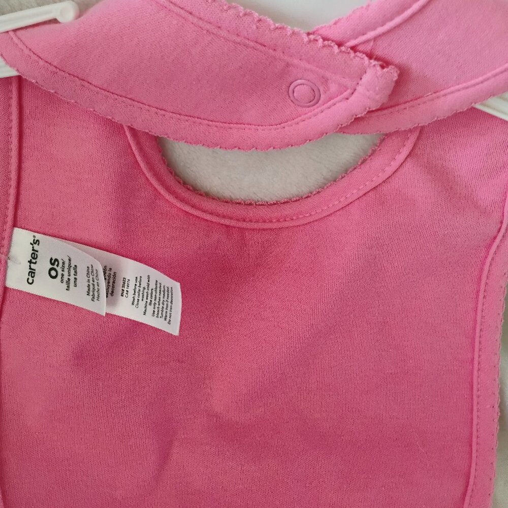 Brand new w tags "BIRTHDAY GIRL" baby bib Carter’s